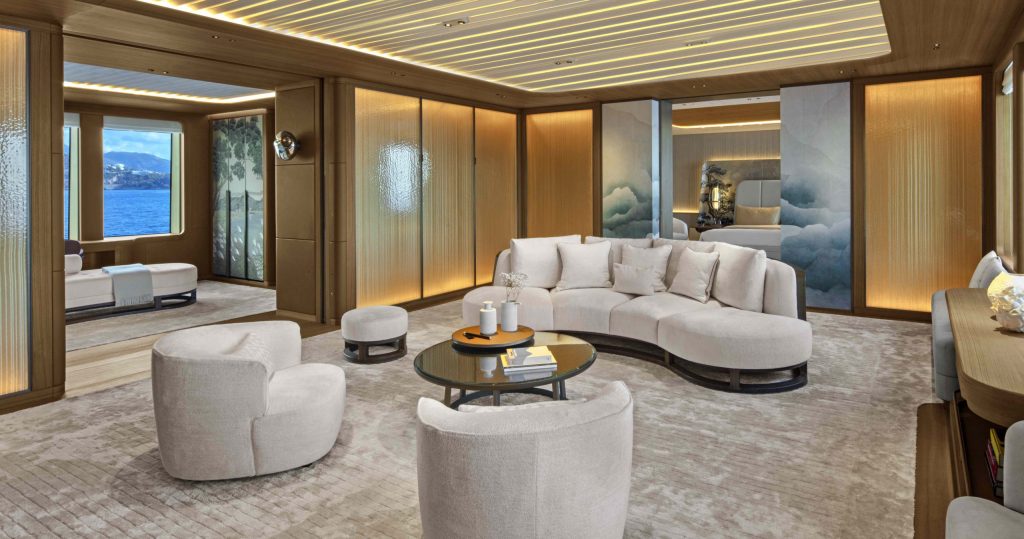 Kensho Living room Interior Design by Jouin Manku ©Eric Laignel